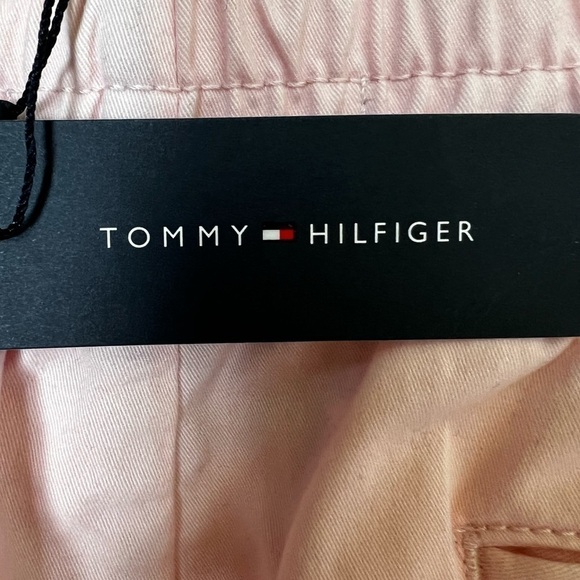 Tommy Hilfiger Men”s THFLEX Light Pink Elastic Waist 7 Inch Shorts - Sz Med, NWT - Picture 8 of 13